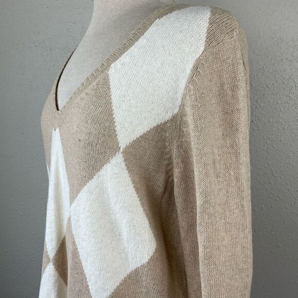 Rafaella V-Neck Sweater Size XL EUC - Picture 4 of 6
